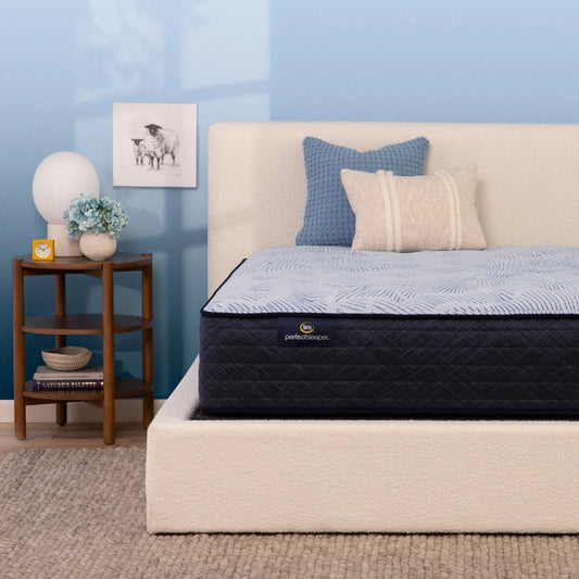 Serta Perfect Sleeper Blue Lagoon Plush