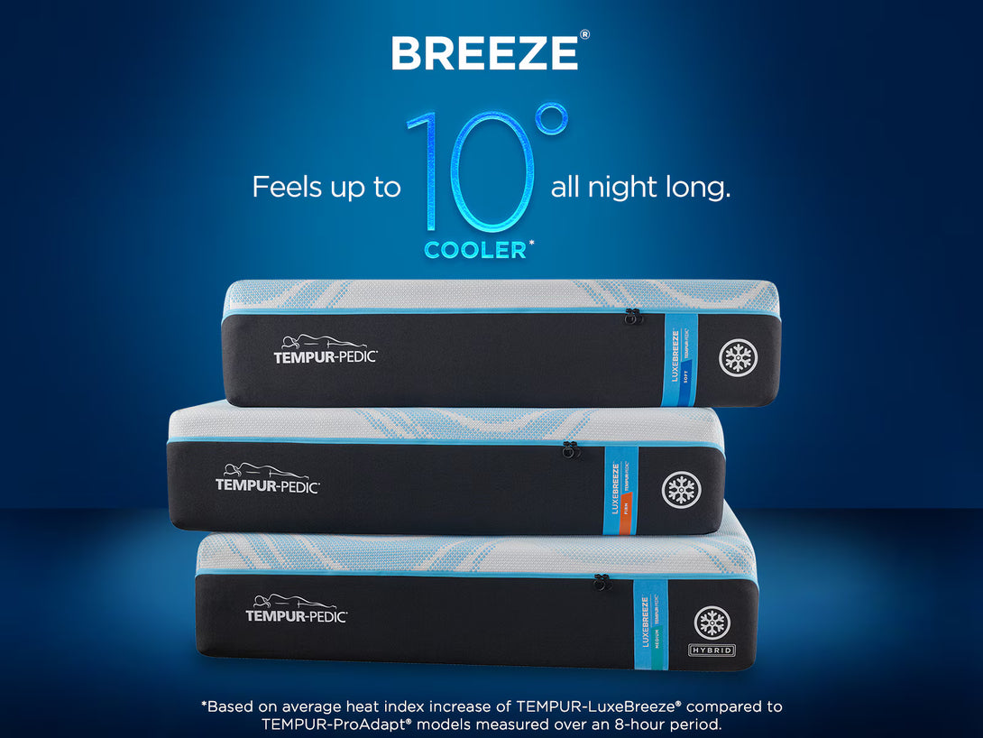TEMPUR-Pro Breeze Medium Hybrid – The Mattress Company