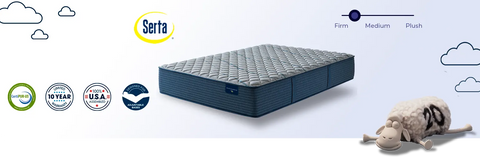 Luna Vista Serta Perfect Sleeper - Choice of Extra Firm, Plush, or Pillowtop