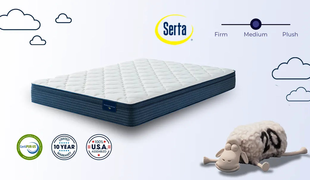 Serta ashbrook euro top hot sale