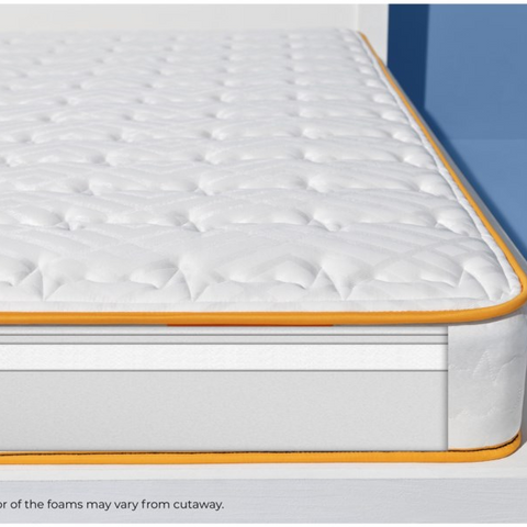 Simmons slumber zzz firm full 7 1/2" firm foam mattress